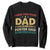Funny I Have Two Titles Dad And Foster Dad And I Rock Them Both Sweatshirt Retro Foster Dad Fathers Day TS11 Black Print Your Wear