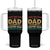 Funny I Have Two Titles Dad And Foster Dad And I Rock Them Both Tumbler With Handle Retro Foster Dad Fathers Day TS11 One Size: 40 oz Black Print Your Wear