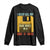 Funny I Keep All My Dad Jokes In A Dad A Base Long Sleeve Shirt Fathers Day TS11 Black Print Your Wear