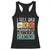 Funny I Tell Dad Jokes Periodically When I'm In My Element Racerback Tank Top Father's Day TS11 Black Print Your Wear