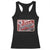 Funny I Will Be In The Garage Racerback Tank Top Car Mechanic Metal Sign TS11 Black Print Your Wear