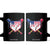 Funny Ice Cream Baseball Drip American Flag Coffee Mug 4th Of July TS11 Black Print Your Wear