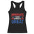 Funny Immigrants Make America Great Racerback Tank Top Stars Stripes TS11 Black Print Your Wear