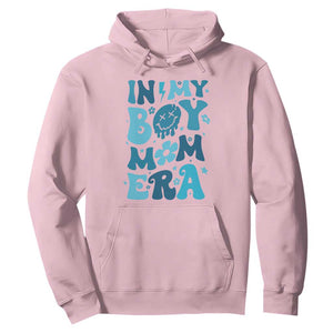 Funny In My Boy Mom Era Hoodie Mother's Day TS11 Light Pink Print Your Wear