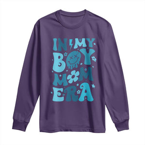 Funny In My Boy Mom Era Long Sleeve Shirt Mother's Day TS11 Purple Print Your Wear
