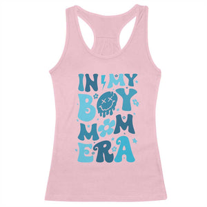 Funny In My Boy Mom Era Racerback Tank Top Mother's Day TS11 Light Pink Print Your Wear