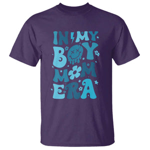 Funny In My Boy Mom Era T Shirt Mother's Day TS11 Purple Print Your Wear