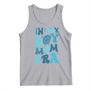 Funny In My Boy Mom Era Tank Top Mother's Day TS11 Athletic Heather Print Your Wear