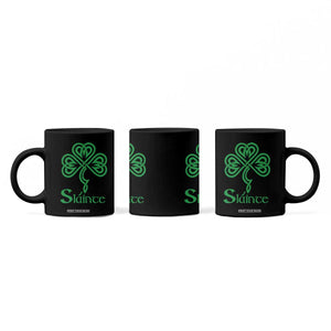 Funny Irish Beer Drinking St Patrick's Day Slainte Coffee Mug Celtic Shamrock TS11 Print Your Wear