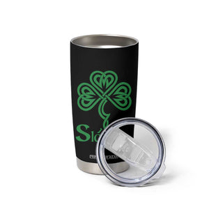Funny Irish Beer Drinking St Patrick's Day Slainte Tumbler Cup Celtic Shamrock TS11 Print Your Wear