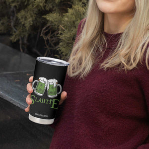 Funny Irish Beer Drinking Tumbler Cup Slainte St Patrick's Day Shamrock Beer Mugs TS11 Print Your Wear