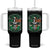 Funny Irish Beer Drinking Tumbler With Handle I Have Been Irish For Many Beers St Patrick's Day TS11 One Size: 40 oz Black Print Your Wear