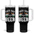 Funny Irish Beer Drinking Tumbler With Handle This Guy Needs A Beer Ireland Flag TS11 One Size: 40 oz Black Print Your Wear