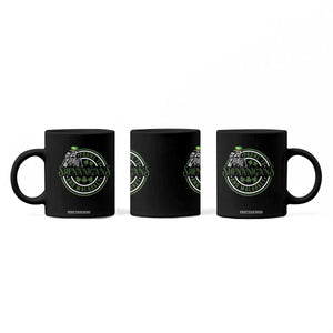 Funny Irish Prone To Shenanigans And Malarkey St Patrick's Day Coffee Mug Skeleton Beer Drinking TS11 Print Your Wear