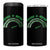 Funny Irish St. Patrick's Day 4 in 1 Can Cooler Tumbler Drunk-O-Meter Drinking Party Shamrock TS11 One Size: 16 oz Black Print Your Wear