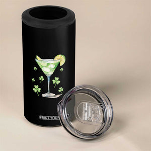 Funny Irish St Patrick's Day Cocktail 4 in 1 Can Cooler Tumbler Let's Get Shamrocked Irish Festival TS11 Print Your Wear