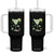 Funny Irish St Patrick's Day Cocktail Tumbler With Handle Let's Get Shamrocked Irish Festival TS11 One Size: 40 oz Black Print Your Wear