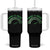 Funny Irish St. Patrick's Day Tumbler With Handle Drunk-O-Meter Drinking Party Shamrock TS11 One Size: 40 oz Black Print Your Wear