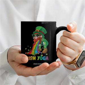 Funny Irish Yoga St Patrick's Day Beer Drinking Coffee Mug Drunk Leprechaun TS11 Print Your Wear