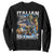 Funny Italian Brainrot Gen Z Meme Sweatshirt TS11 Black Print Your Wear