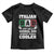Funny Italian Dad Just Like A Normal Dad Except Much Cooler Toddler T Shirt Pinched Fingers Father's Day TS11 Black Print Your Wear