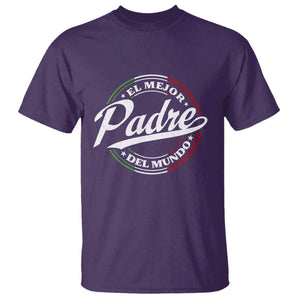 Funny Italian Dad T Shirt El Mejor Padre Del Mundo Father's Day TS11 Purple Print Your Wear