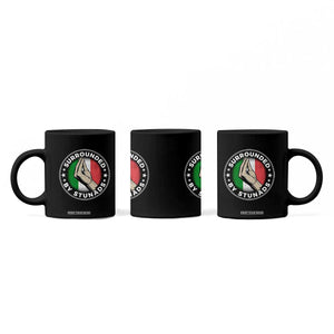 Funny Italian Slang Coffee Mug Surrounded By Stunads Che Vuoi TS11 Print Your Wear