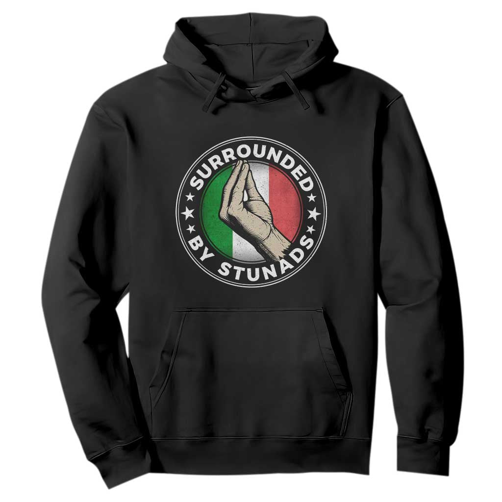 Funny Italian Slang Hoodie Surrounded By Stunads Che Vuoi TS11 Black Print Your Wear