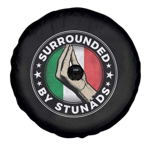 Funny Italian Slang Spare Tire Cover Surrounded By Stunads Che Vuoi TS11 Print Your Wear