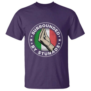 Funny Italian Slang T Shirt Surrounded By Stunads Che Vuoi TS11 Purple Print Your Wear