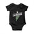 Funny It's A Good Day To Play Lacrosse Lax Baby Onesie TS11 Black Print Your Wear
