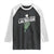Funny It's A Good Day To Play Lacrosse Lax Raglan Shirt TS11 Black White Print Your Wear