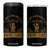 Funny It's Not A Dad Bod It's A Father Figure 4 in 1 Can Cooler Tumbler Bear Beer Father's Day TS11 One Size: 16 oz Black Print Your Wear