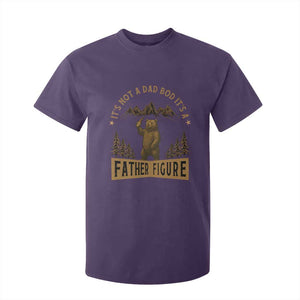 Funny It's Not A Dad Bod It's A Father Figure T Shirt For Kid Bear Beer Father's Day TS11 Purple Print Your Wear