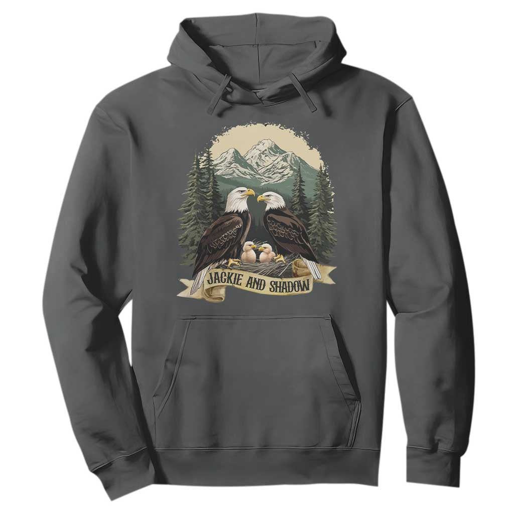 Funny Jackie And Shadow Eagle Family Matching Hoodie Eagle Lover TS11 Dark Heather Print Your Wear