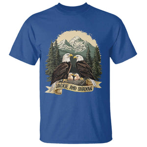 Funny Jackie And Shadow Eagle Family Matching T Shirt Eagle Lover TS11 Royal Blue Print Your Wear