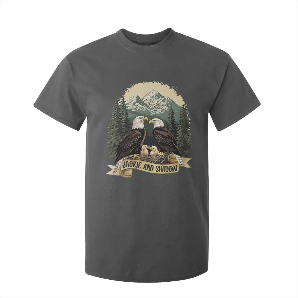 Funny Jackie And Shadow Eagle Family Matching T Shirt For Kid Eagle Lover TS11 Dark Heather Print Your Wear