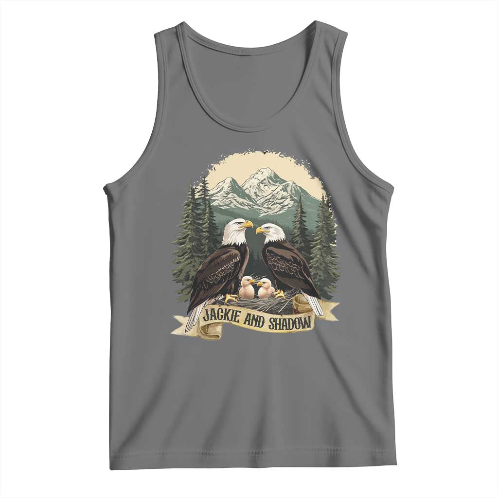 Funny Jackie And Shadow Eagle Family Matching Tank Top Eagle Lover TS11 Black Heather Print Your Wear