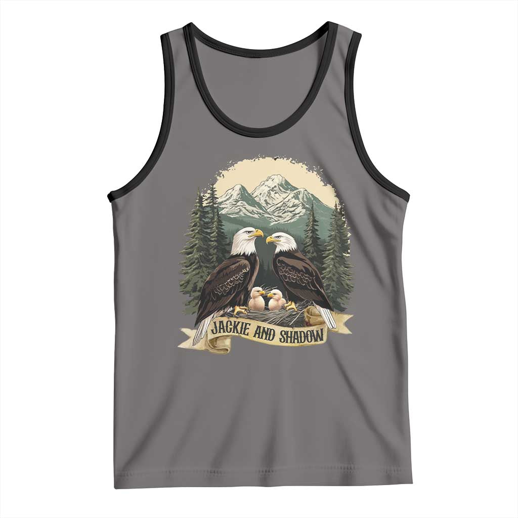 Funny Jackie And Shadow Eagle Family Matching Tank Top Eagle Lover TS11 Deep Heather Black Print Your Wear