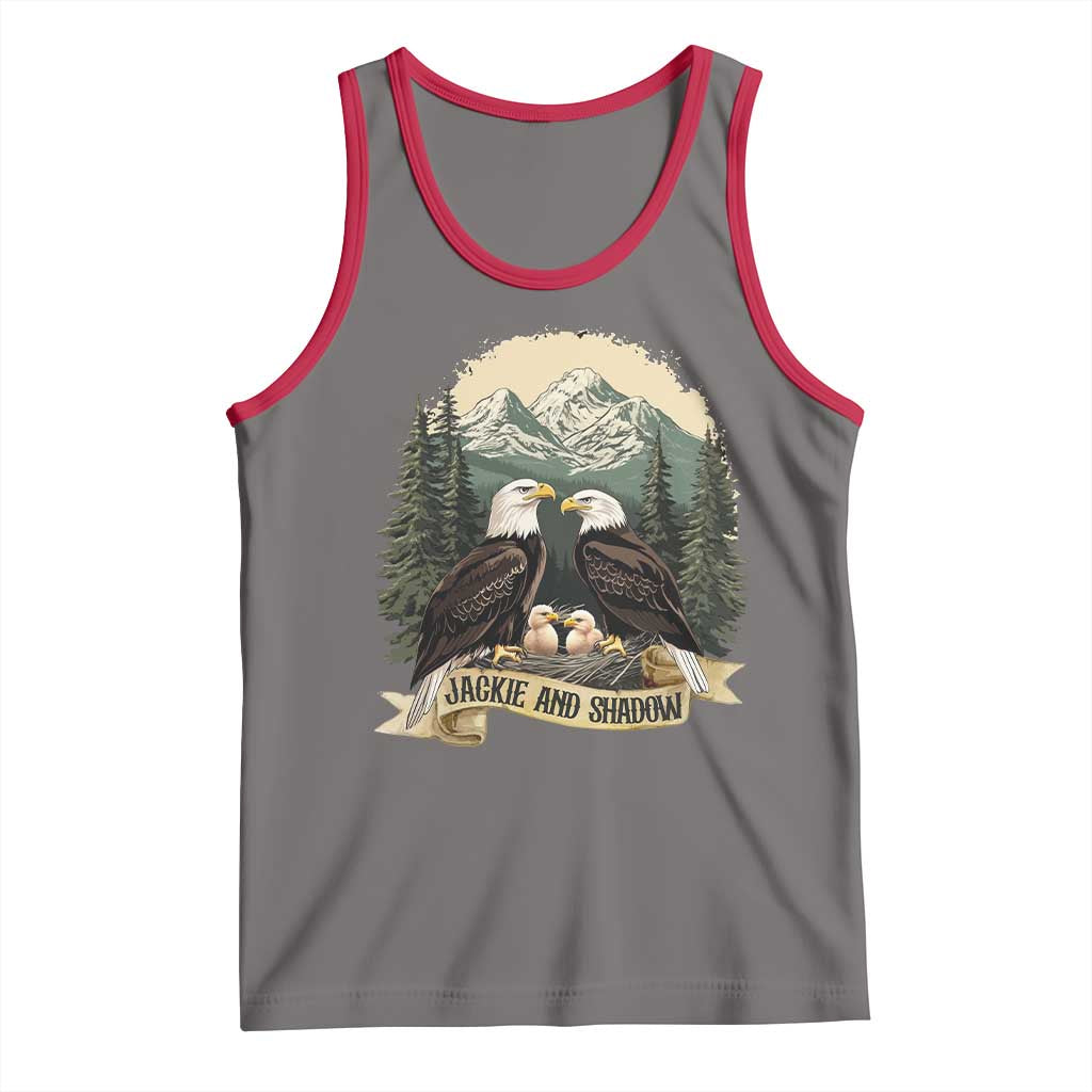 Funny Jackie And Shadow Eagle Family Matching Tank Top Eagle Lover TS11 Deep Heather Red Print Your Wear