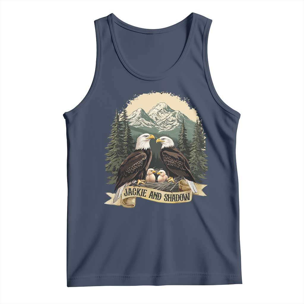 Funny Jackie And Shadow Eagle Family Matching Tank Top Eagle Lover TS11 Navy Print Your Wear