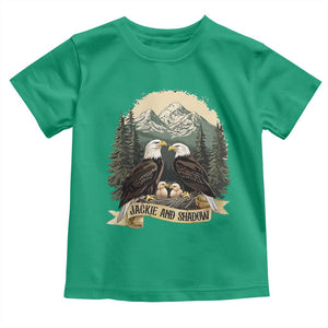 Funny Jackie And Shadow Eagle Family Matching Toddler T Shirt Eagle Lover TS11 Irish Green Print Your Wear