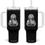 Funny Jesus Saying Tumbler With Handle Don't Be A D*ck TS02 One Size: 40 oz Black Print Your Wear
