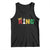 Funny Juneteenth King Tank Top Black Father Chess African American TS11 Black Print Your Wear