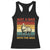 Funny Just A Dad Who Always Came Back With The Milk Racerback Tank Top Capybara Father's Day TS11 Black Print Your Wear