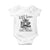 Funny Just A Feral Mama Raising Feral Children Baby Onesie Raccoon Mother's Day TS11 White Print Your Wear