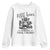Funny Just A Feral Mama Raising Feral Children Youth Sweatshirt Raccoon Mother's Day TS11 White Print Your Wear