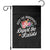 Funny Keep The Immigrants Deport The Racists Garden Flag Floral Butterfly TS11 Black Print Your Wear