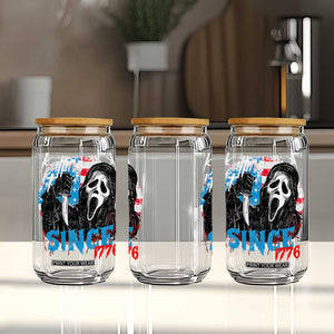 Funny Killing It Since 1776 Glass Can Horror Movie 4th Of July USA Ghost TS11 Print Your Wear