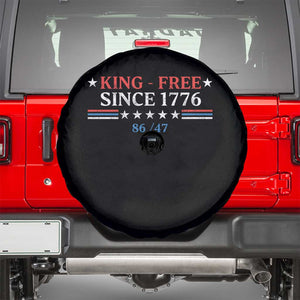 Funny King Free Since 1776 8647 Spare Tire Cover TS11 Black Print Your Wear
